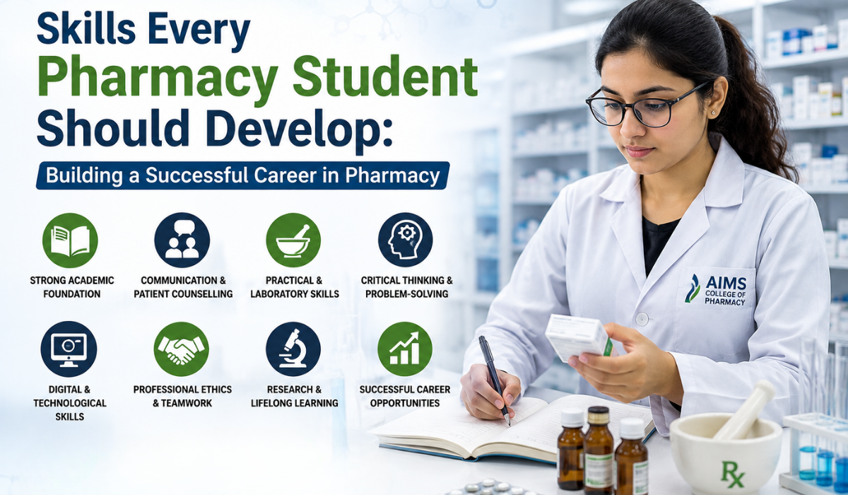 Skills Every Pharmacy Student Should Develop:  Building a Successful Career in Pharmacy